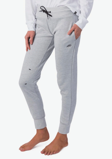 Rip Curl Anti-Series Flux II Track Pant - Light Grey Heather